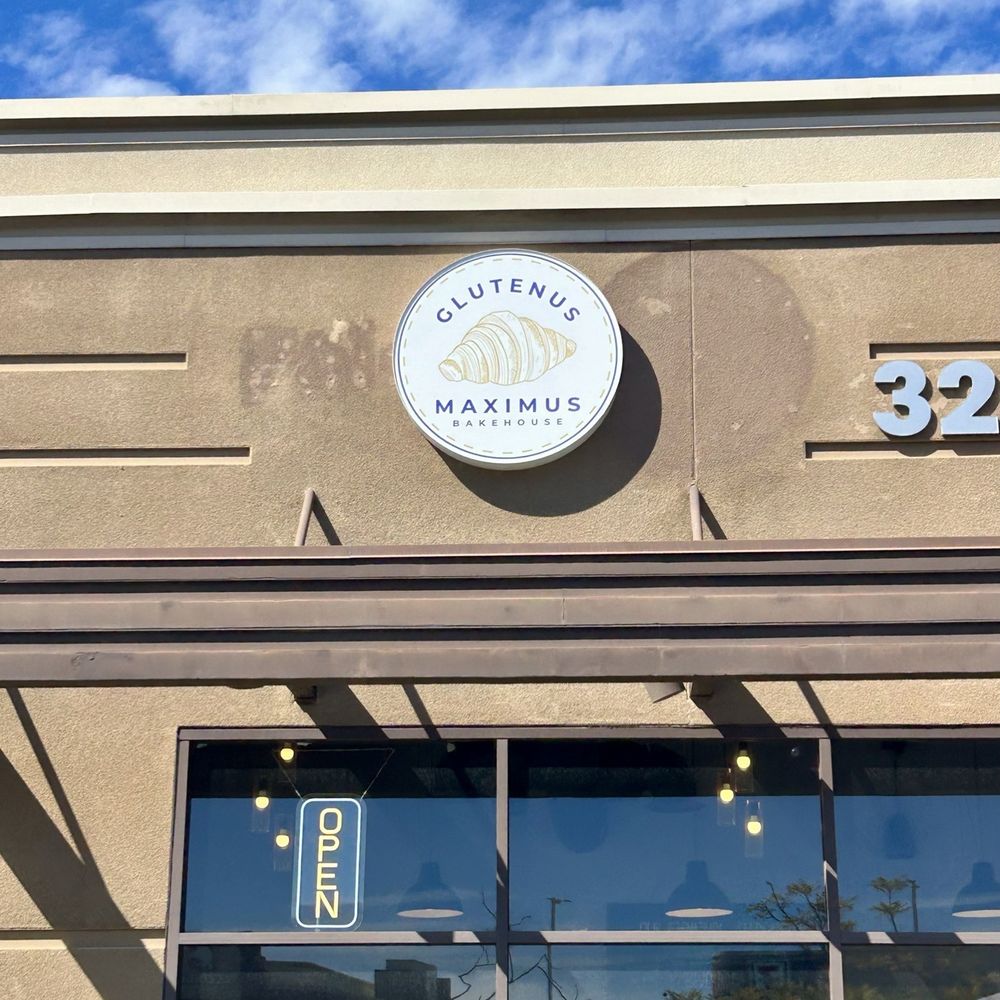 Glutenus Maximus Bakehouse - Exterior (love the name!) - Bakeries Near Me - Vista, California