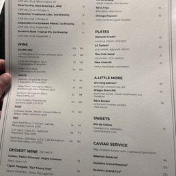 Menu Menu