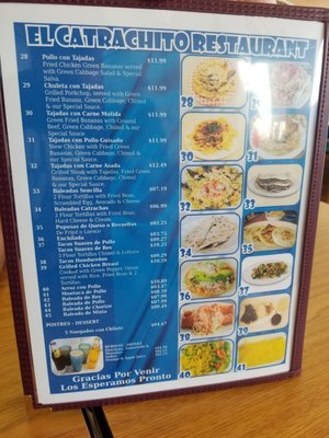 Menu photo 1 El Catrachito Restaurant Takoma Park, MD Menu photo 1 El Catrachito Restaurant Takoma Park, MD