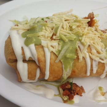 El Nutri Taco - Vegan Chimichanga with Chipotle Soy Curls and Avocado Sauce. - Mexican Near Me - Portland, Oregon El Nutri Taco - Vegan Chimichanga with Chipotle Soy Curls and Avocado Sauce. - Mexican Near Me - Portland, Oregon
