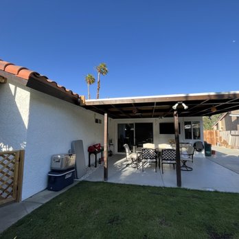 Terre Painting - My backyard, after the hard work - Painters Near Me