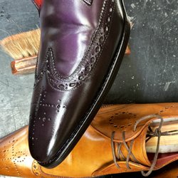 Byrum's Shoe Service - Men's cleaning - $25/pair
