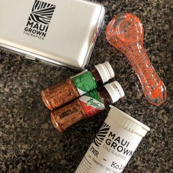 The concentrate case with battery charger, i ended up getting a little bit of flower. I love a good upsell.