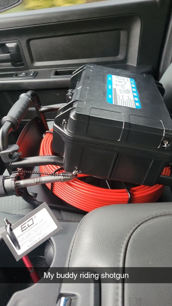 Slide of ED's Drain Cleaning