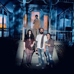 Psycho house when you get off terror tram