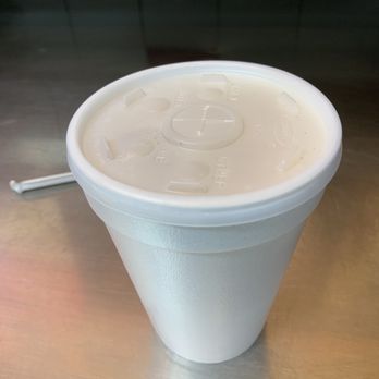 Taqueria 2 Amigos - a close up of a plastic cup - Mexican Near Me - Paramount, California