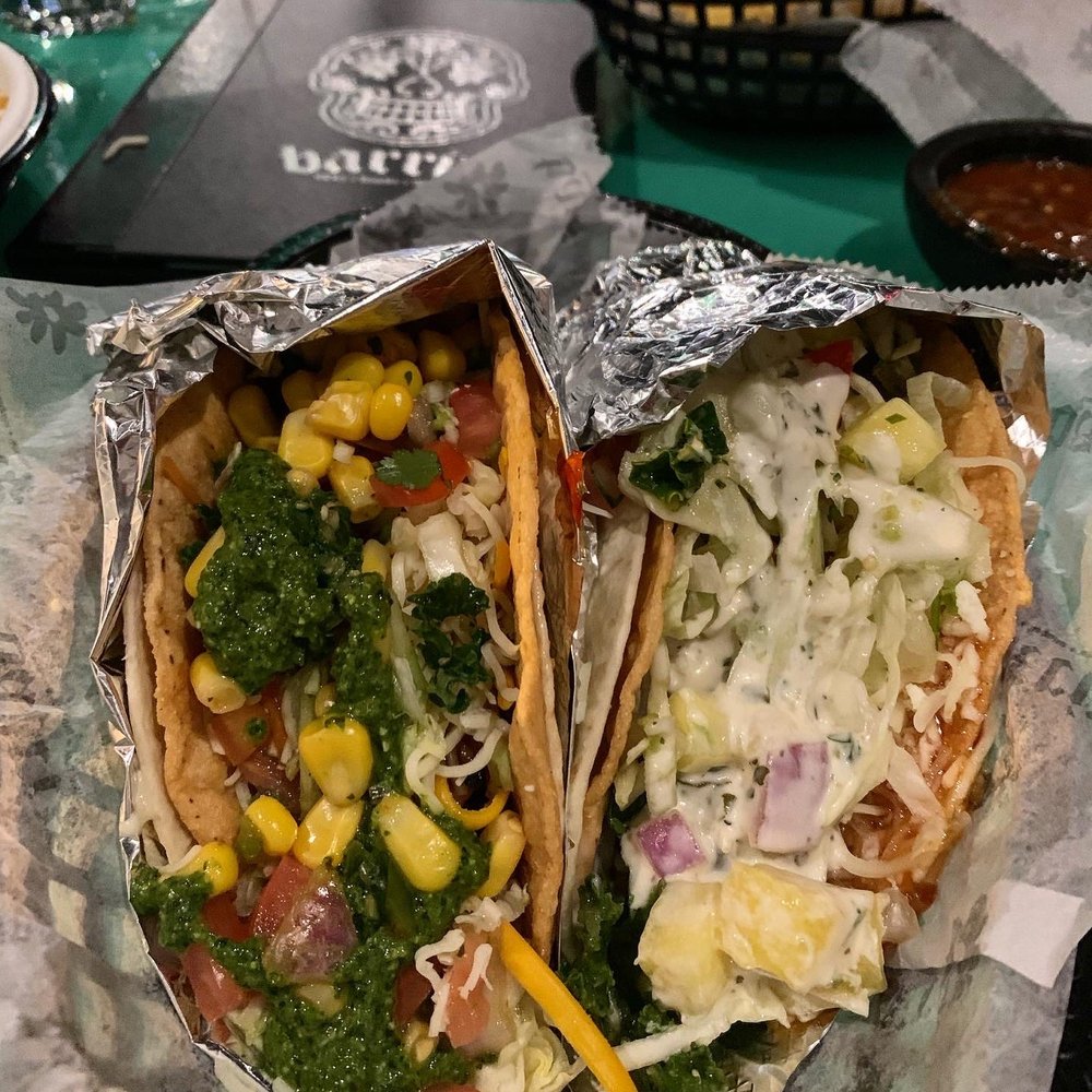 Barrio Tacos Strongsville - Vegetarian tacos - green goddess shell - Bars Near Me - Strongsville, Ohio