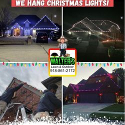 Walter's Lawn & Outdoor - Tulsa & Surrounding Areas
We hang Christmas Lights. Free wreath with new installs
limited stock, message for a quote