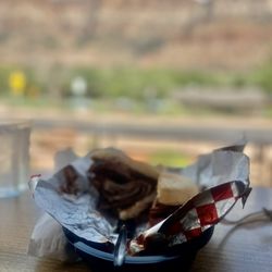 Hangry Goat - Gluten Free Bread with Brisket
