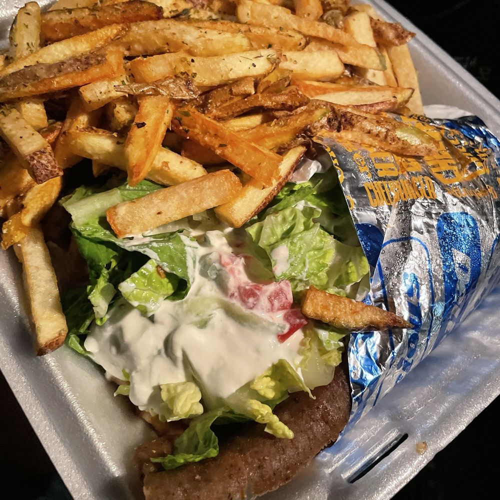 Notis The Gyro King 2.0 - Gyro and FRESH cut to order fries! - Food Trucks Near Me - Exeter, Pennsylvania Notis The Gyro King 2.0 - Gyro and FRESH cut to order fries! - Food Trucks Near Me - Exeter, Pennsylvania