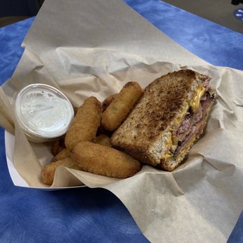 Star Travel Center - Grilled Ham & Cheese w/ Tater Munchers - Gas Stations Near Me - Bowie, Texas