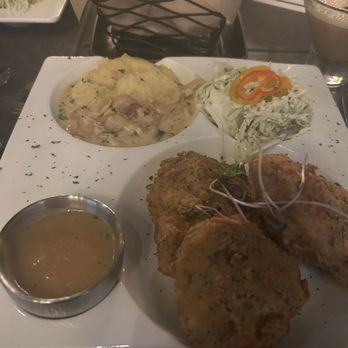 Cabernet Grill - "Bragging Rights" Sous Vide Fried Chicken Thighs - Seafood Near Me - Fredericksburg, Texas