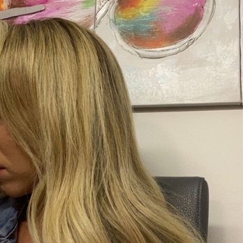 Studio Raupo - Photo of my hair after a Full head of blonde. - Hair Salons Near Me - Miami, Florida