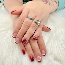 Galaxy Nails & Spa - Christmas nails. Love