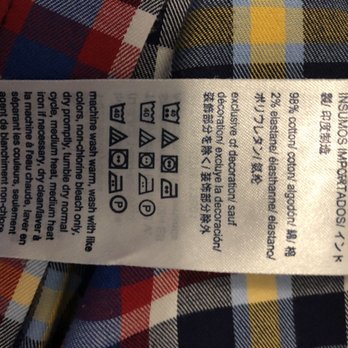Maxwell the Cleaner - Spandex shirt- laundered many times. 98% Cotton with a little elastic. Doesn't need Special handling. Machine wash! Iron if needed. - Laundry Services Near Me - San Rafael, California Maxwell the Cleaner - Spandex shirt- laundered many times. 98% Cotton with a little elastic. Doesn't need Special handling. Machine wash! Iron if needed. - Laundry Services Near Me - San Rafael, California