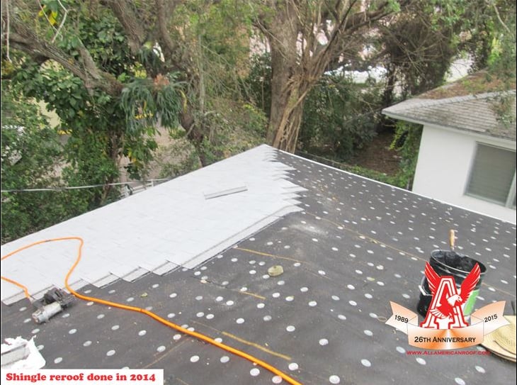 Slide of All American Roofing