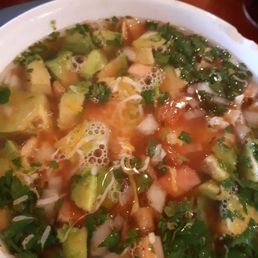 Tortilla soup (deluxe). Mmmmm. Gooood. Lots of avocado and queso too. Tortilla soup (deluxe). Mmmmm. Gooood. Lots of avocado and queso too.