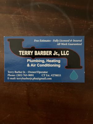 Terry Barber Jr Plumbing And Heating Logo