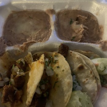 La Unica - I ordered Tacos dorados w all beans but the shells aren't crispy. - Mexican Near Me - Smithfield, Utah
