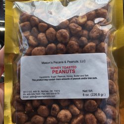 Mason's Pecans & Peanuts - Honey Toasted Peanuts - 8oz for $3.60