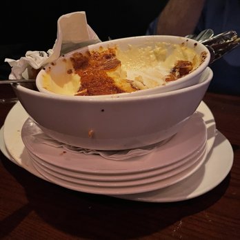 Marlow's Tavern - Half eaten "crème brûlée" - New American Near Me - Marietta, Georgia Marlow's Tavern - Half eaten "crème brûlée" - New American Near Me - Marietta, Georgia