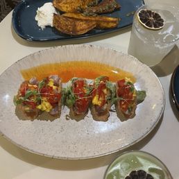 Tuna Ceviche Tacos