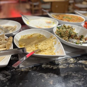 Turkish Airlines Lounge - Amazing dips - Airport Lounges Near Me - Dulles, Virginia