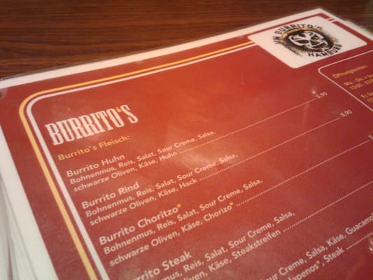 Menu photo 4 Jim Burrito Hamburg, HH Menu photo 4 Jim Burrito Hamburg, HH