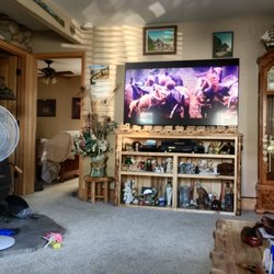 Pine Pride - Entertainment Center and Coffee Table (lower left)