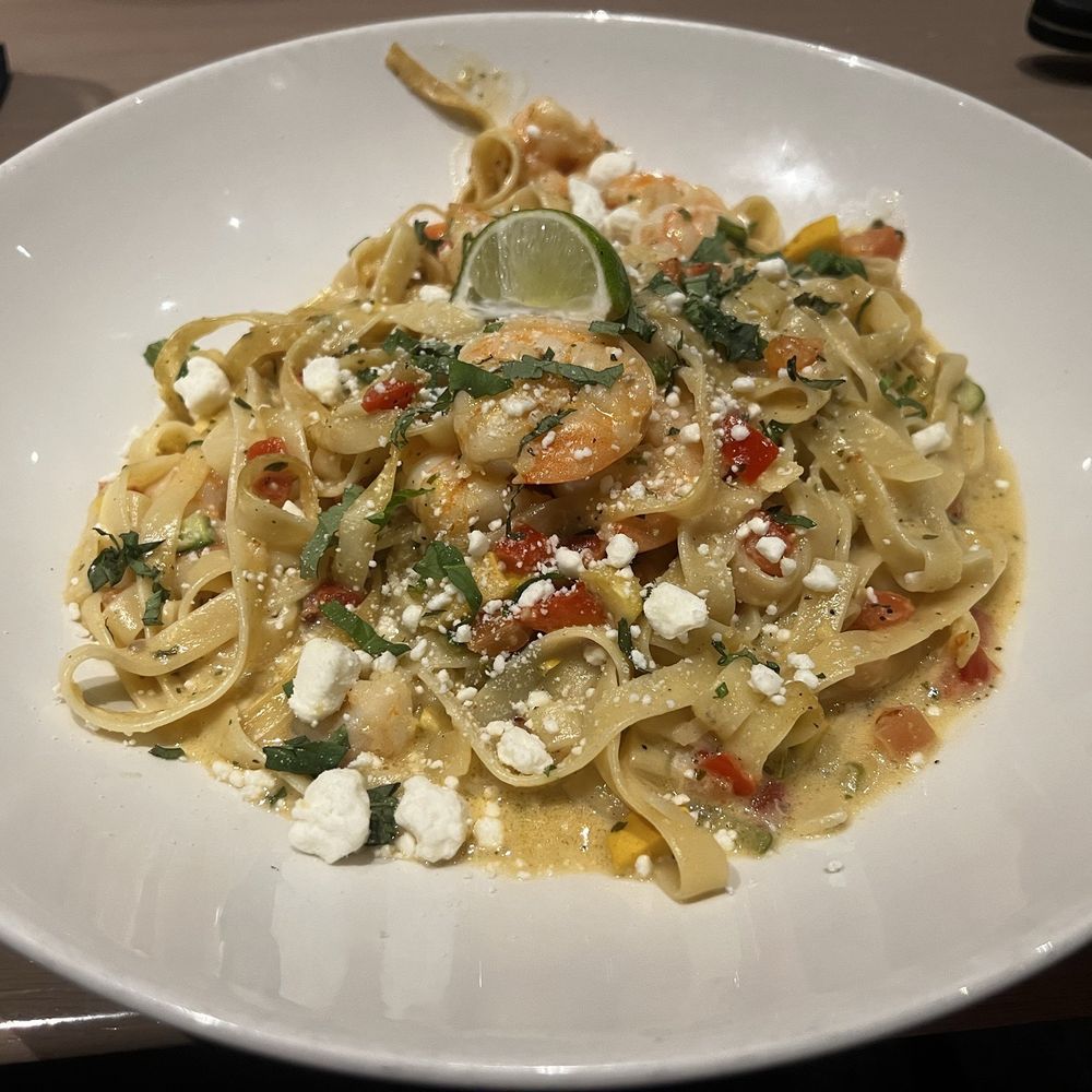 Firebirds Wood Fired Grill - Baja Shrimp Pasta - Steakhouses Near Me - Omaha, Nebraska Firebirds Wood Fired Grill - Baja Shrimp Pasta - Steakhouses Near Me - Omaha, Nebraska
