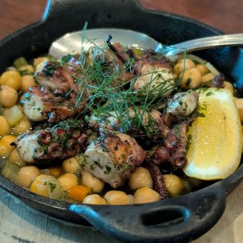 Wit & Wisdom Sonoma - Octopus and chickpeas - New American Near Me - Sonoma, California