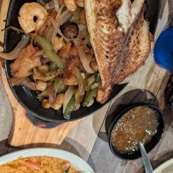 Seafood Fajitas
