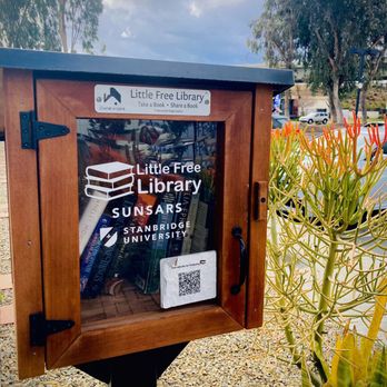 Mundial Coffee - Little free library on patio - Coffee & Tea Near Me - Riverside, California Mundial Coffee - Little free library on patio - Coffee & Tea Near Me - Riverside, California