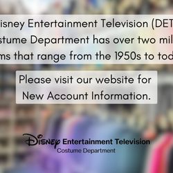 Disney Costume Department