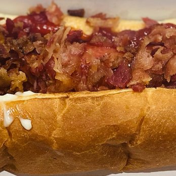 Wiener Dawgs - Bacon Topped Hot Dog - Hot Dogs Near Me - Santa Monica, California Wiener Dawgs - Bacon Topped Hot Dog - Hot Dogs Near Me - Santa Monica, California