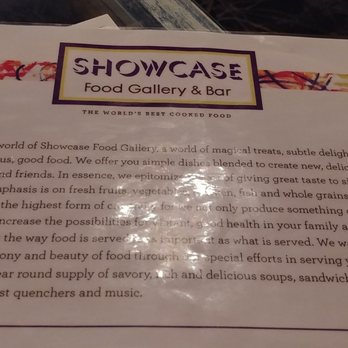 Showcase Eatery - Menu verbiage on Showcase Food Gallery - Seafood Near Me - College Park, Georgia