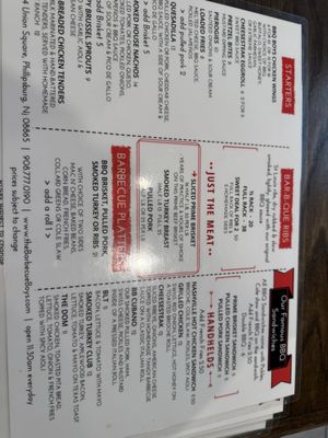 Menu photo 2 The Barbecue Boys Phillipsburg, NJ Menu photo 2 The Barbecue Boys Phillipsburg, NJ
