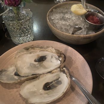 Turtle + The Wolf - Oysters that were excellent. - New American Near Me - Montclair, New Jersey