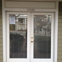 Big sign out front that clearly marks this normal looking store front.