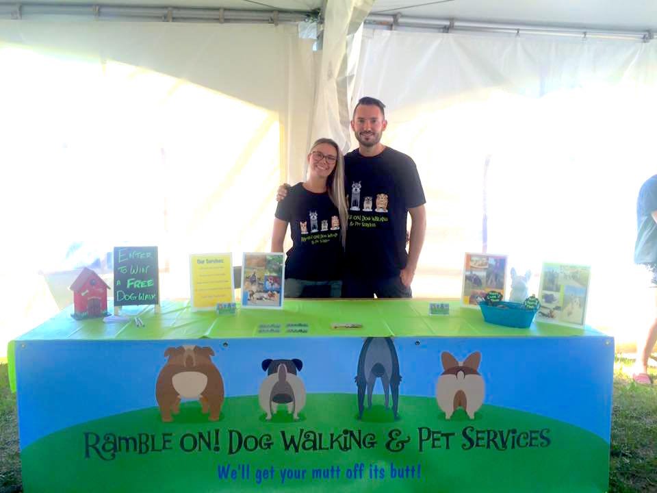 ramble on dog walking