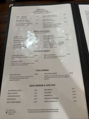 Menu photo 3 Frittella Italian Cafe Bryan, TX