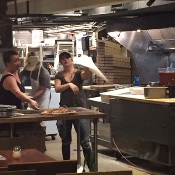 Flatbread Company - Pizza spinning - Pizza Near Me - Paia, Hawaii