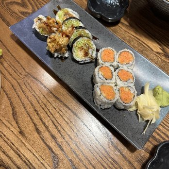 Arita Ramen and Sushi - Spider man roll and Spicy Tuna Roll - Sushi Bars Near Me - Buford, Georgia Arita Ramen and Sushi - Spider man roll and Spicy Tuna Roll - Sushi Bars Near Me - Buford, Georgia