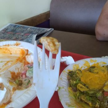 Perico's Albuquerque - Disgusting! Pericos added some chewed up gum to my enchiladas. Pigs! - Mexican Near Me - Albuquerque, New Mexico