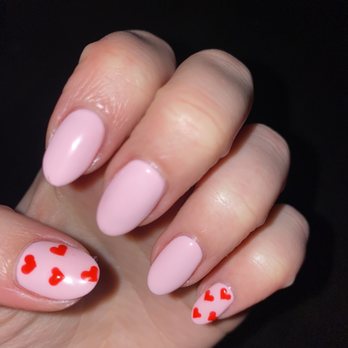 Apollo Nails & Spa - Lopsided heart, rushed and smudged. Hearts are all jacked up. - Nail Salons Near Me - Seattle, Washington Apollo Nails & Spa - Lopsided heart, rushed and smudged. Hearts are all jacked up. - Nail Salons Near Me - Seattle, Washington