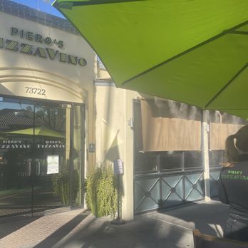 Piero's PizzaVino - View from my table - Italian Near Me - Palm Desert, California