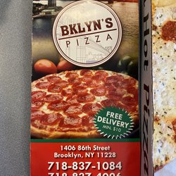 Bklyn's Pizza - Menu