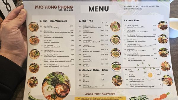 Menu photo 4 Pho Hoang Gia Markham, ON