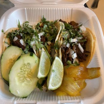 La Poblana Mexican Grill - 3 tacos walked into a bar... A salsa bar... ;) - Tacos Near Me - Thousand Oaks, California