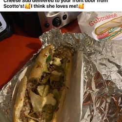 Scotto's Pizza - Steak & cheese sub